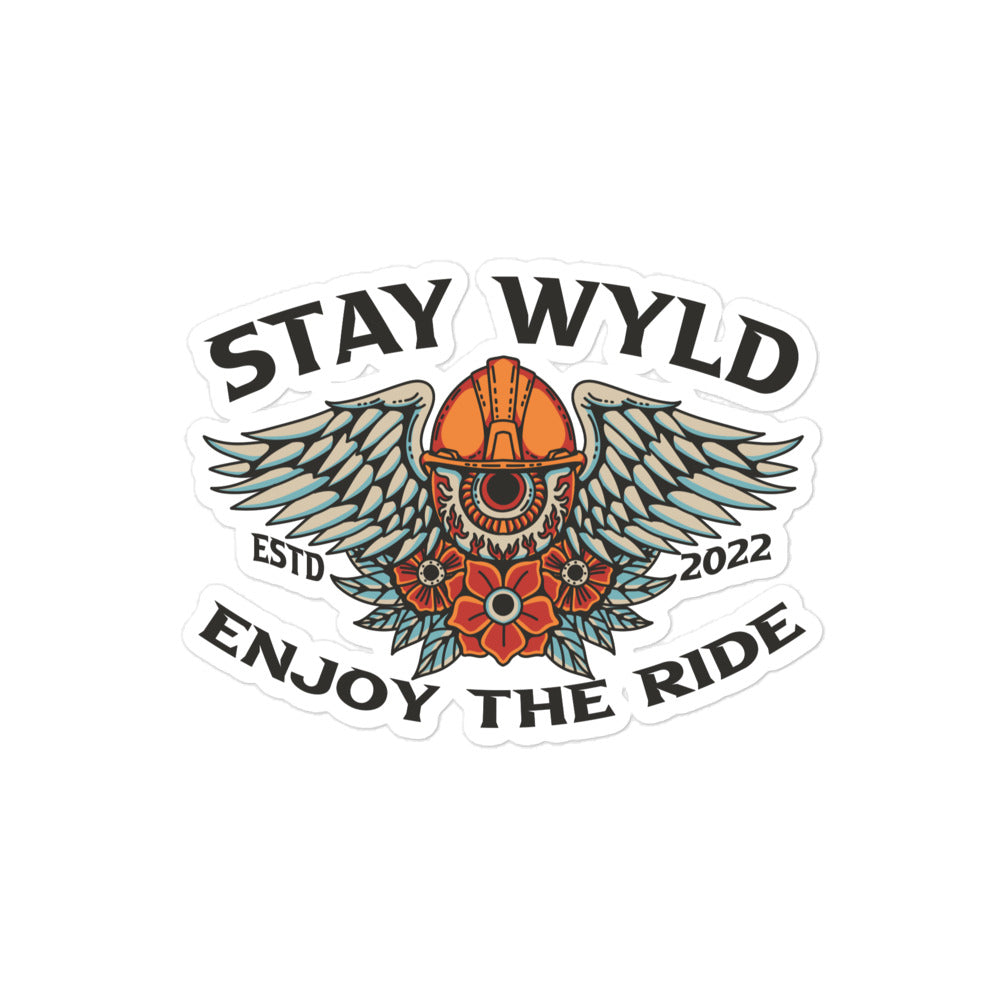 ENJOY THE RIDE STICKER