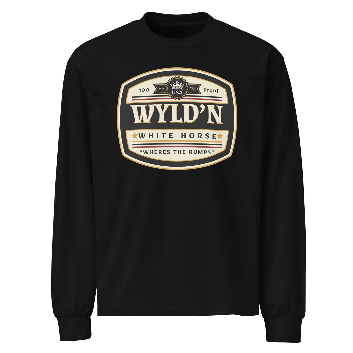 WHITE HORSE (heavyweight long sleeve)