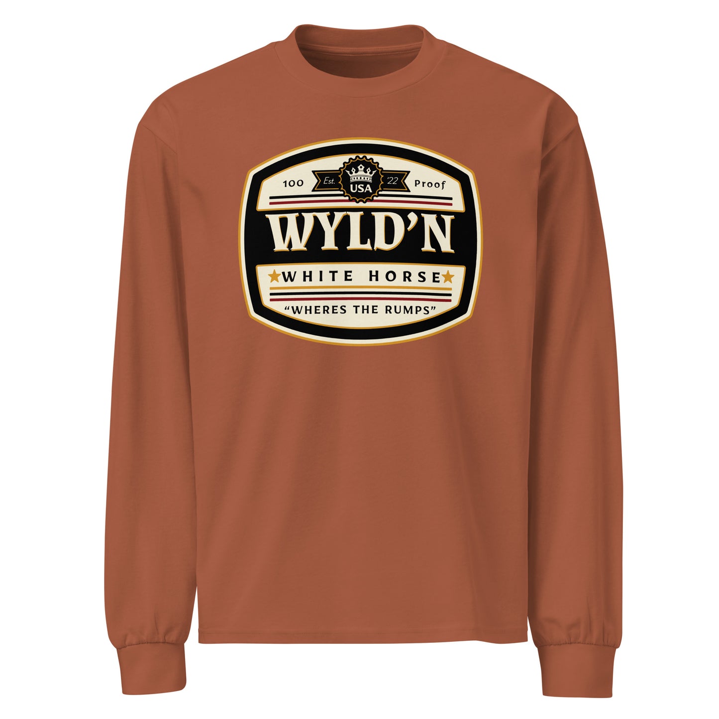 WHITE HORSE (heavyweight long sleeve)
