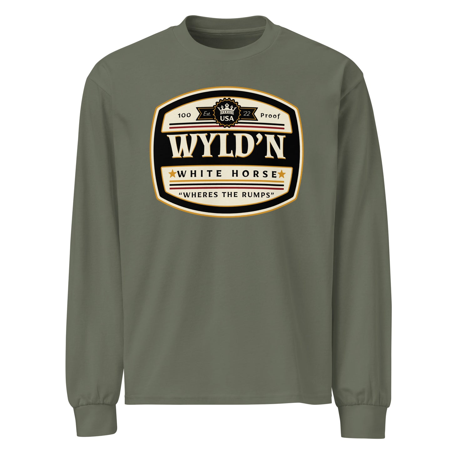 WHITE HORSE (heavyweight long sleeve)