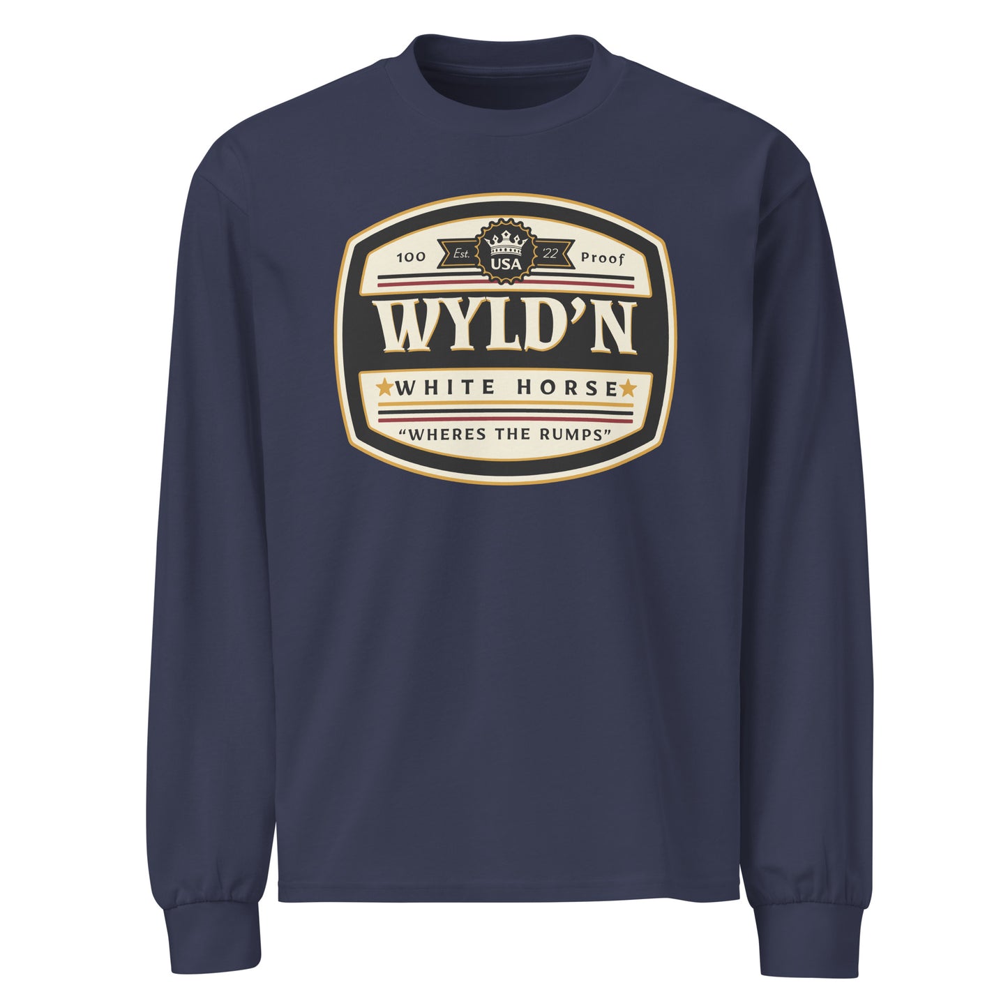 WHITE HORSE (heavyweight long sleeve)