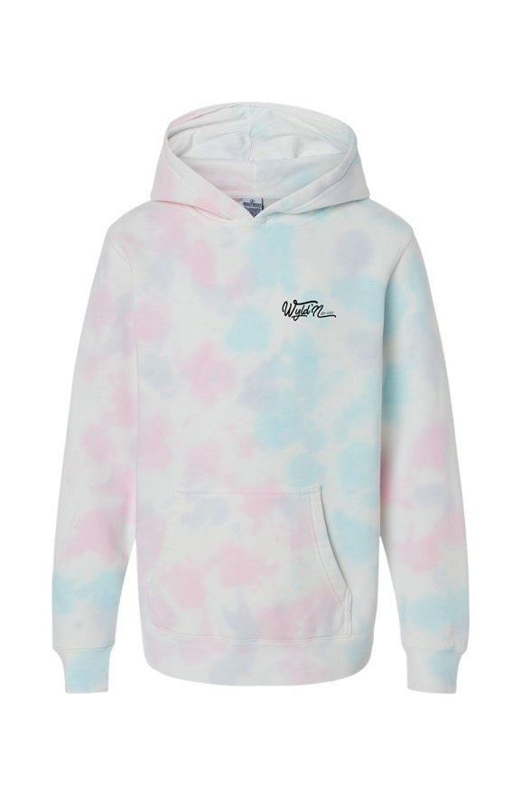 Youth Cotton Candy Tie Dye Hoodie