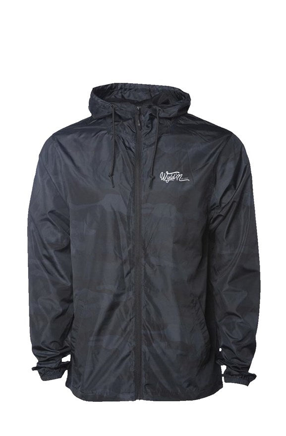 Black Camo Windbreaker